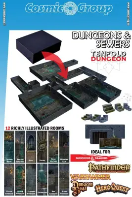 Figurine tenfold dungeon the dungeons sewers